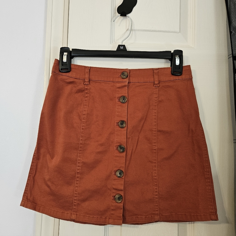 Forever 21 Rust Colored Skirt